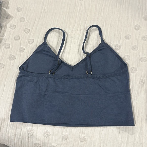 Lucky Brand Blue Sports Bra/Bralette Small - Picture 3 of 3